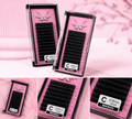 Winx Ultra Matte Dark Easyfan Lashtrays (C-Curl) - 8-15mm Mixtray