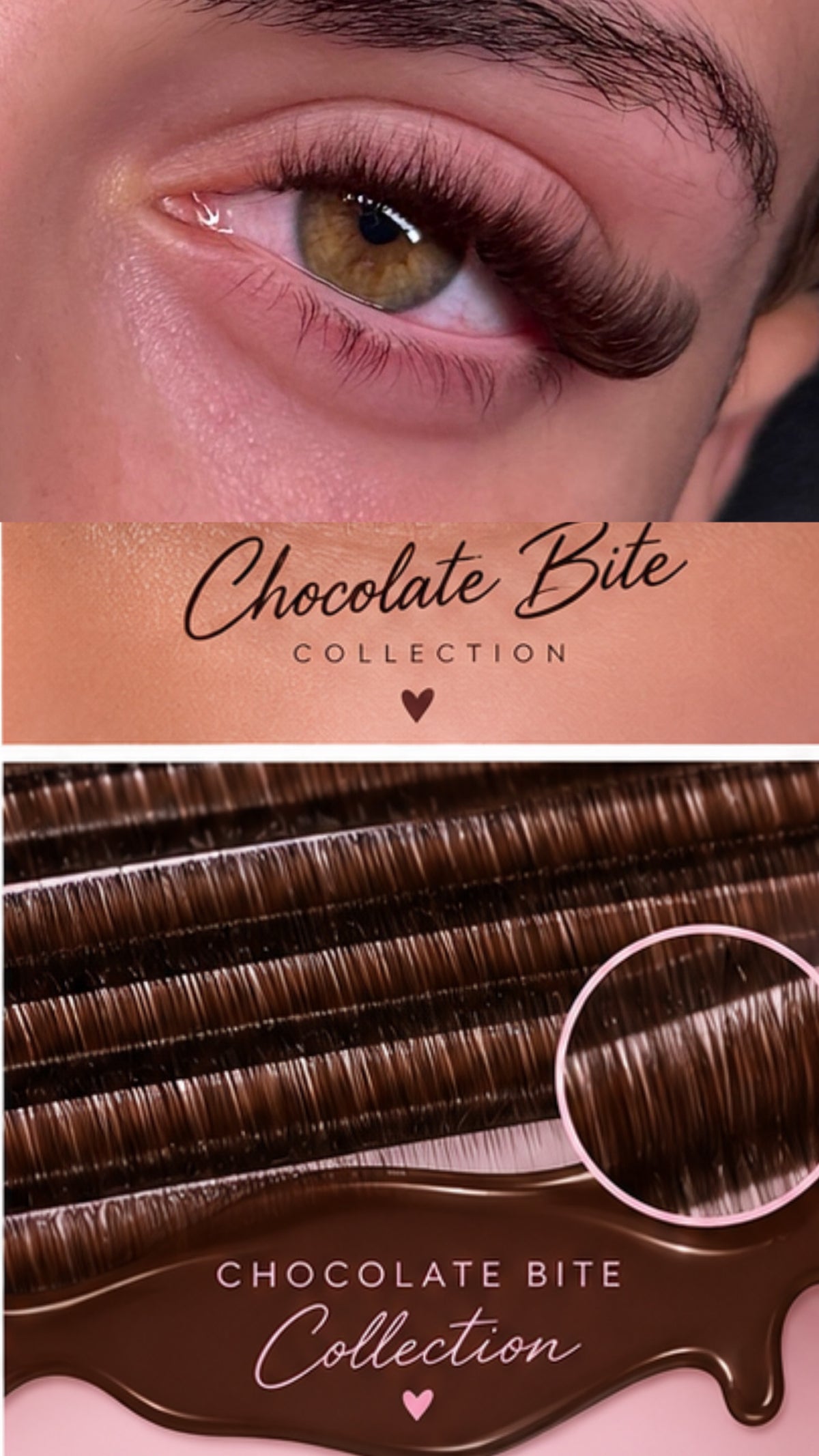 Chocolate Brown Easy Fan- 10mm D curl 0,05